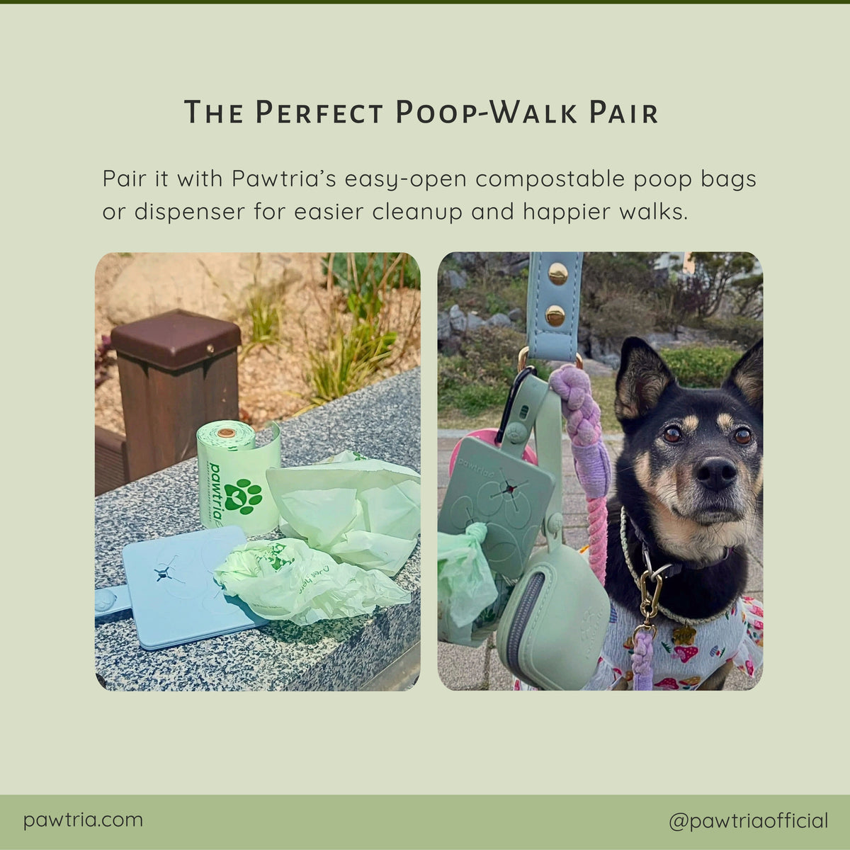Poop Bag Carrier, BPA Free Silicone