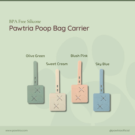 Poop Bag Carrier, BPA Free Silicone