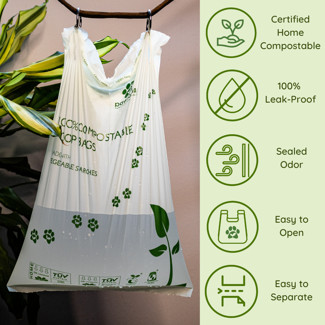 Home Compostable Pet Waste Bag (120)